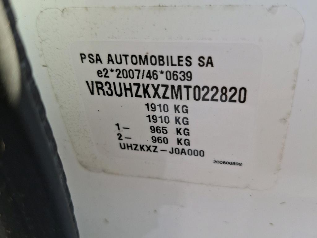Peugeot 208 ELECTRIQUE 50 KWH 136 ACTIVE BUSINESS R 2021