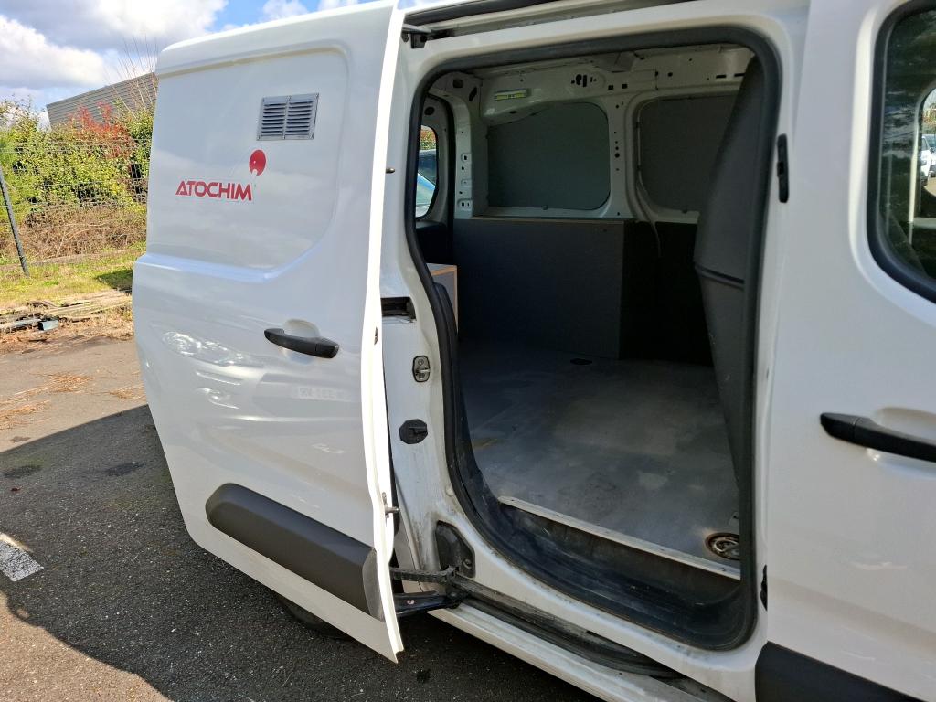 Peugeot PARTNER FOURGON STANDARD 650 KG BLUEHDI 100 S&S BVM6 PREMIUM 2022