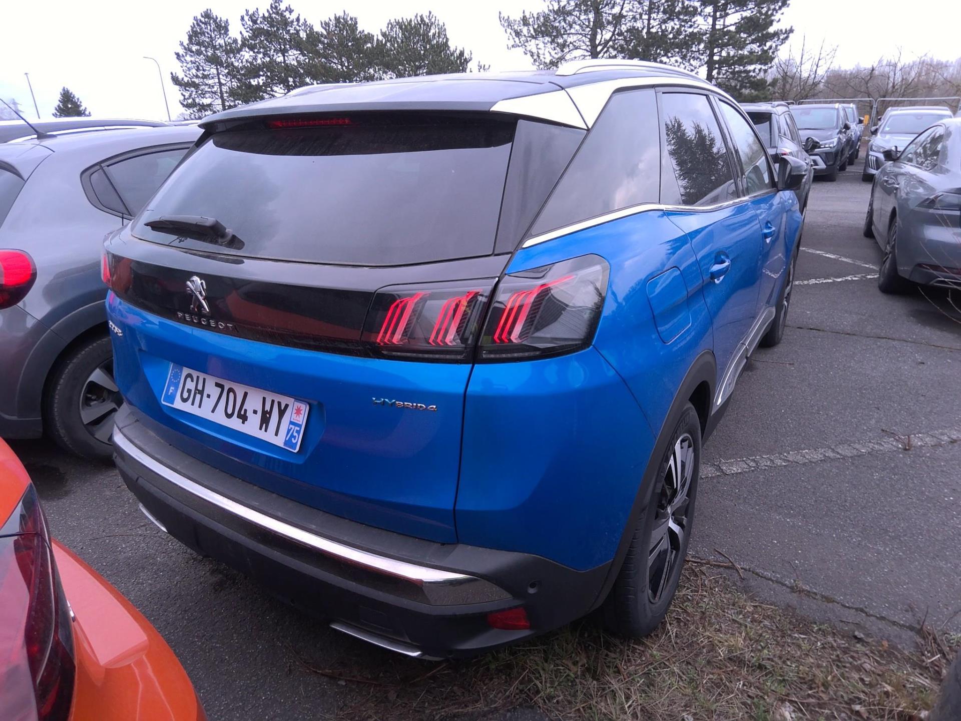 Peugeot 3008 Hybrid4 300 e-EAT8 GT 2022
