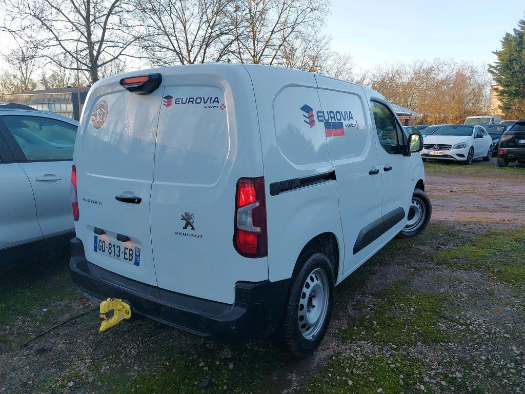 Peugeot PARTNER FOURGON STANDARD 650 KG BLUEHDI 130 S&S EAT8 ASPHALT 2021