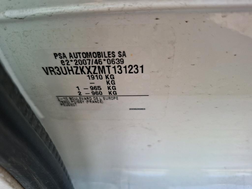 Peugeot 208 ELECTRIQUE 50 KWH 136 ACTIVE BUSINESS R 2022