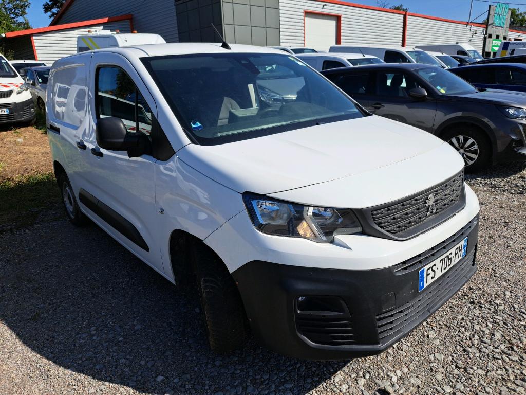 Peugeot PARTNER FOURGON STANDARD 650 KG BLUEHDI 100 S&S BVM5 ASPHALT 2020