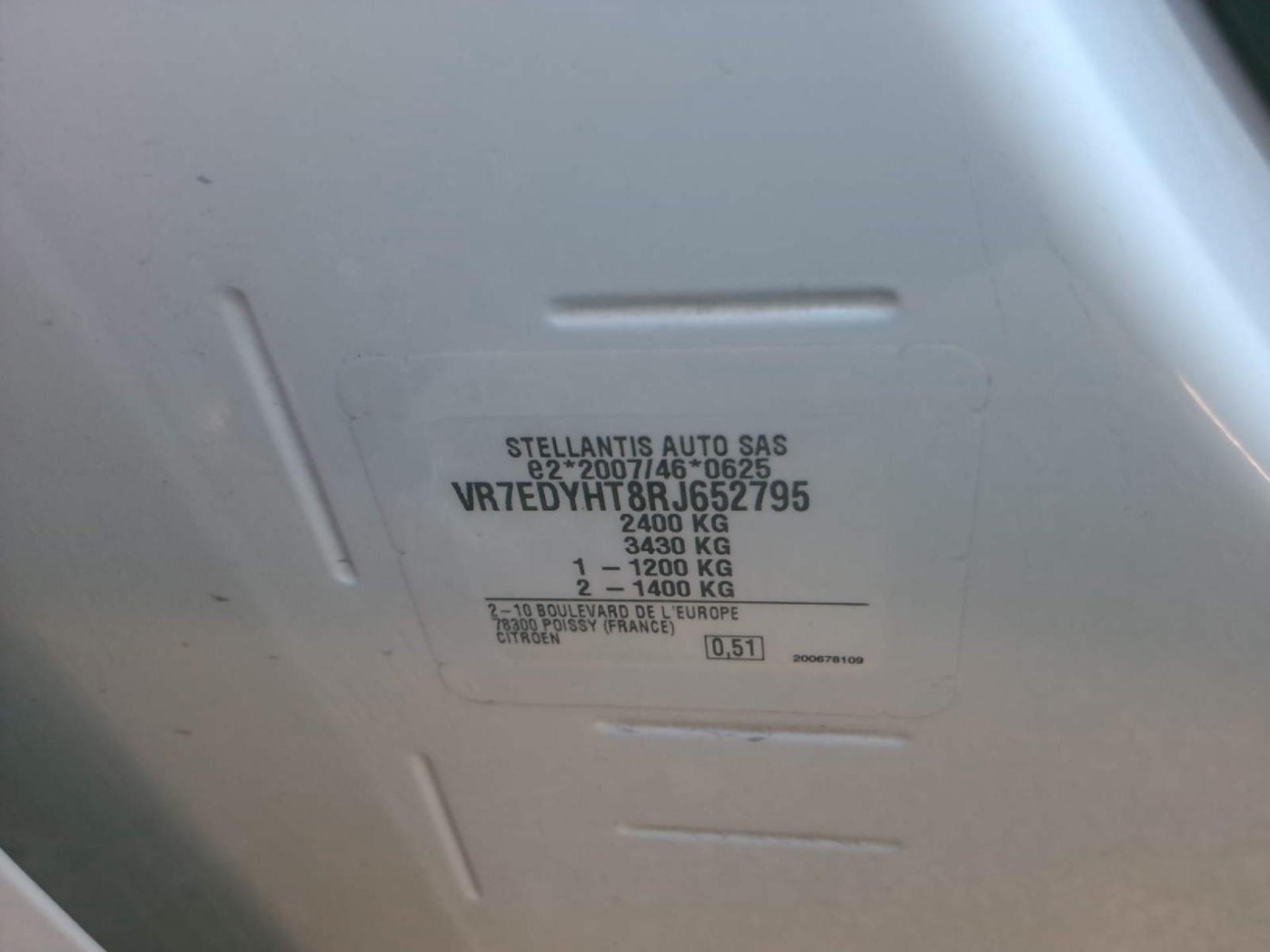 Citroen BERLINGO VAN TAILLE XL 950KG BLUEHDI 100 S&S BVM6  2024