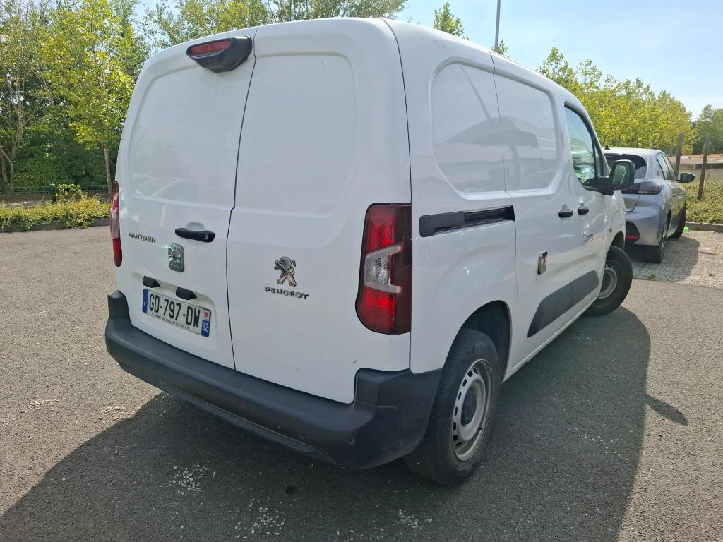 Peugeot PARTNER FOURGON STANDARD 650 KG BLUEHDI 100 S&S BVM5 ASPHALT 2021