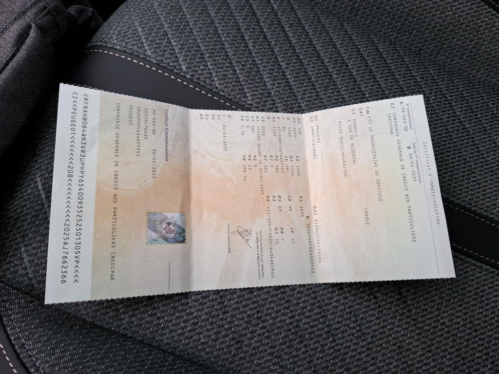 Peugeot 208 Hybrid 136 e-DCS6 Allure 2025