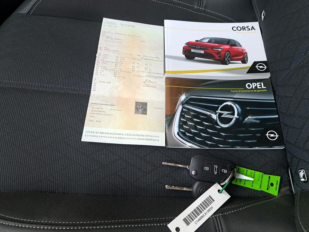 Opel Corsa 1.2 Turbo 100 ch BVA8 Elegance 2020