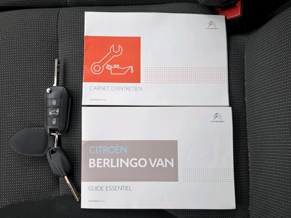 Citroen BERLINGO VAN M 650 BLUEHDI 100 S&S CLUB 2019