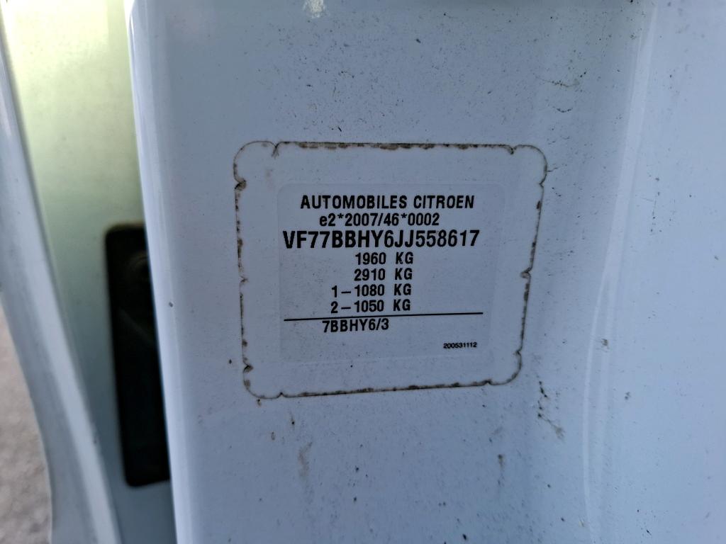 Citroen BERLINGO M BLUEHDI 100 CLUB 2018