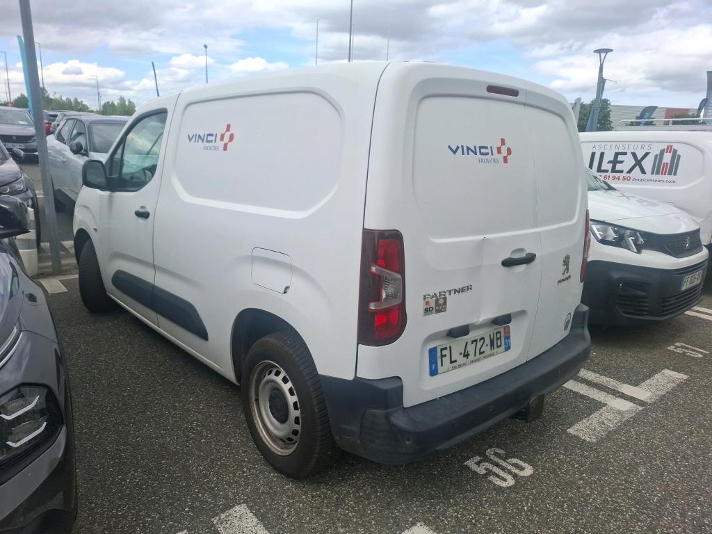 Peugeot PARTNER FOURGON STANDARD 650 KG BLUEHDI 75 BVM5 PREMIUM 2019