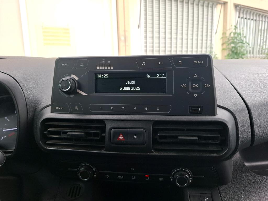 Citroen BERLINGO VAN M 650 BLUEHDI 100 S&S CLUB 2019