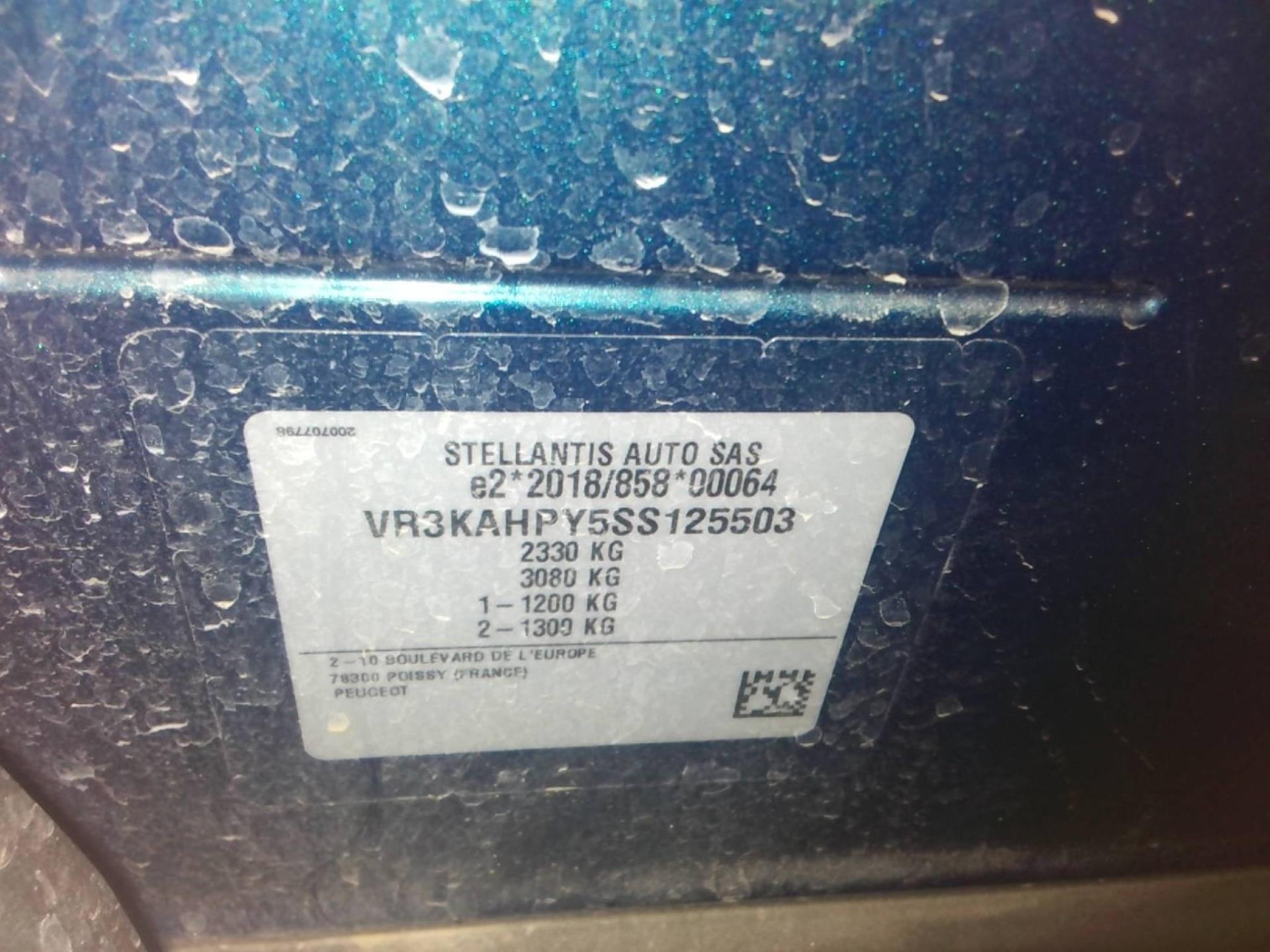 Peugeot 5008 Hybrid 145 ch e-DCS6 Allure 2025