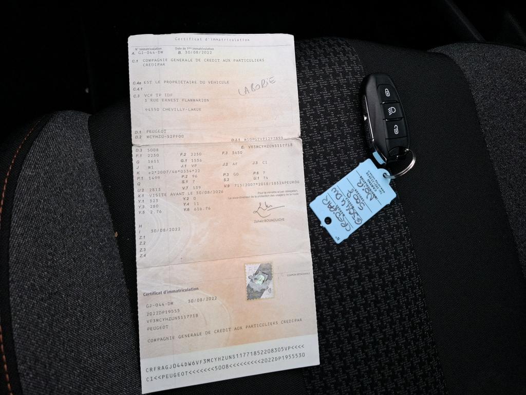 Peugeot 5008 BlueHDi 130ch S&S EAT8 Active Pack 2022