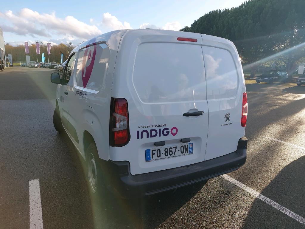 Peugeot PARTNER FOURGON STANDARD 650 KG BLUEHDI 75 BVM5 PREMIUM 2020