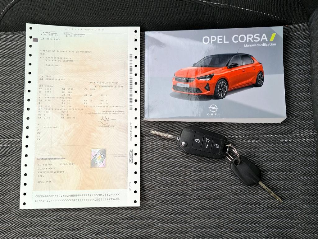 Opel Corsa 1.2 75 ch BVM5 Elegance Business 2022