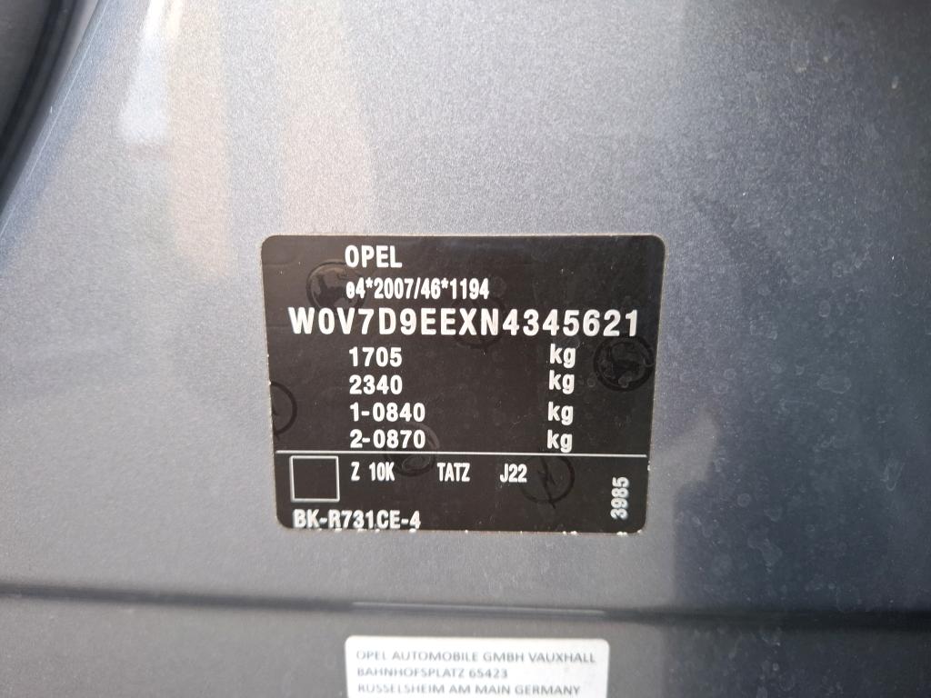 Opel Crossland 1.2 83 ch Edition 2022
