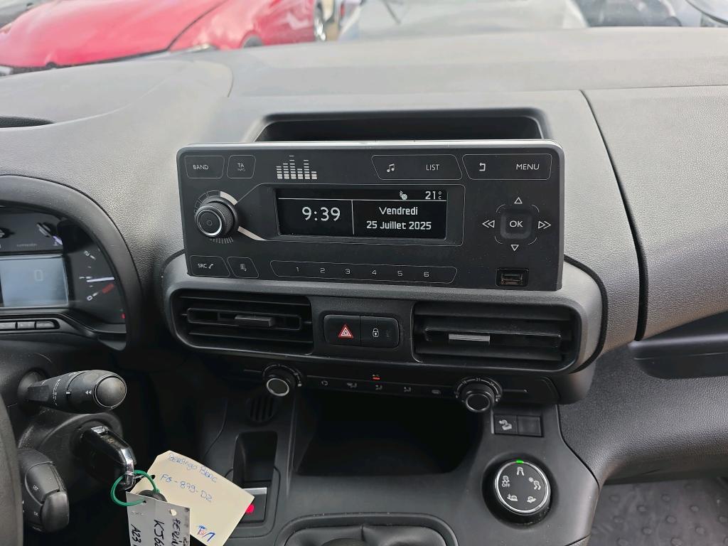 Citroen BERLINGO VAN M 650 BLUEHDI 100 S&S CLUB 2019