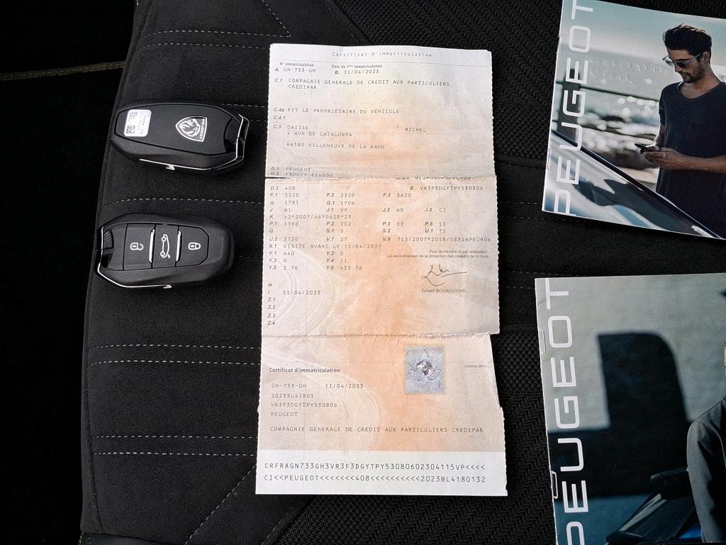 Peugeot 408 PHEV 225 e-EAT8 GT 2023