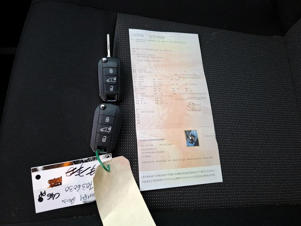 Citroen JUMPY FGN M BLUEHDI 120 S&S BVM6 DRIVER 2022