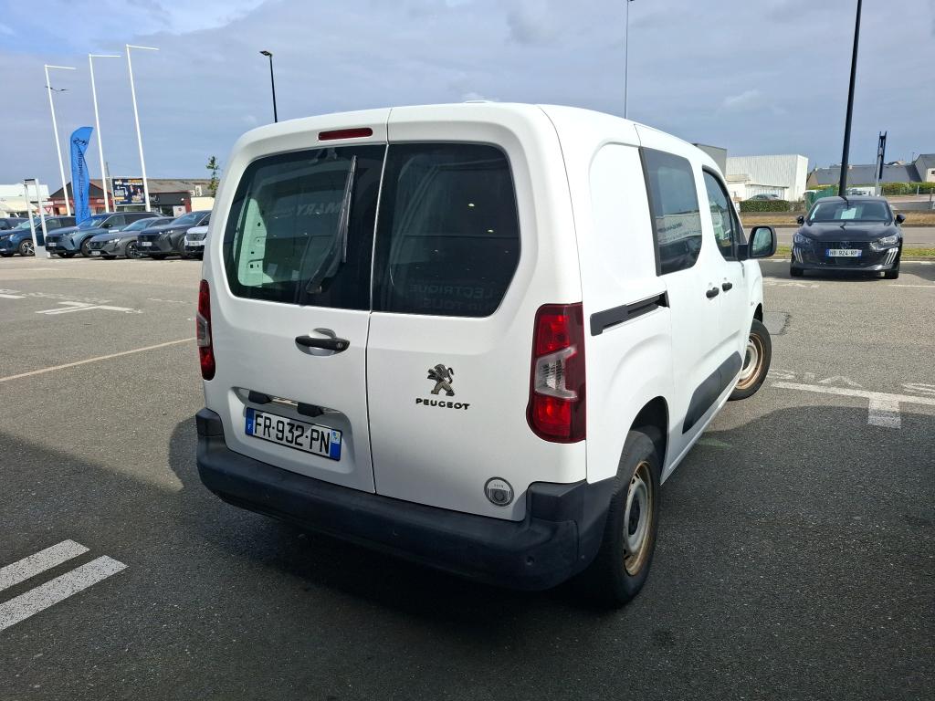 Peugeot PARTNER FOURGON STANDARD 650 KG BLUEHDI 75 BVM5 PREMIUM 2020