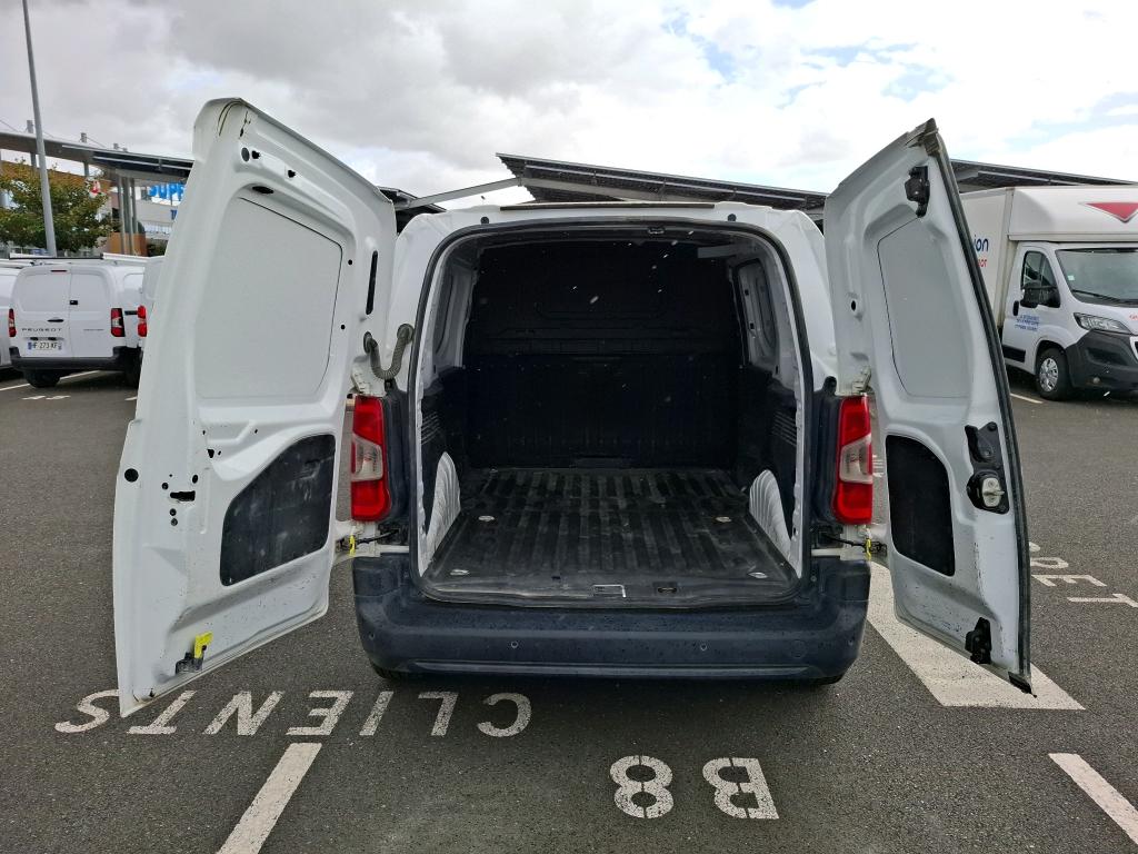 Peugeot PARTNER FOURGON STANDARD 650 KG BLUEHDI 100 BVM5 PREMIUM 2019