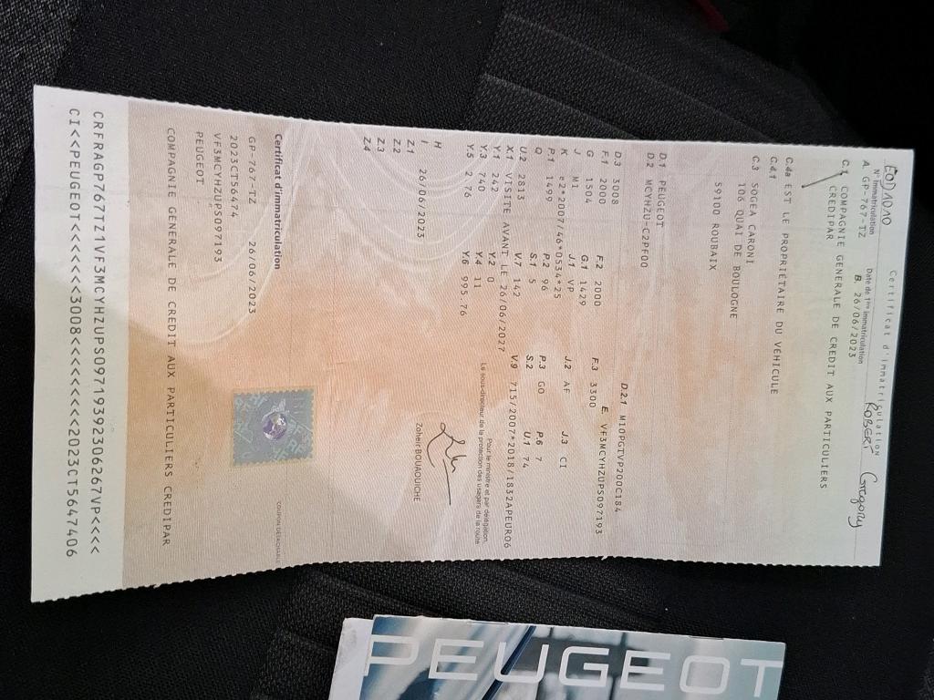 Peugeot 3008 BlueHDi 130ch S&S EAT8 Active Pack 2023