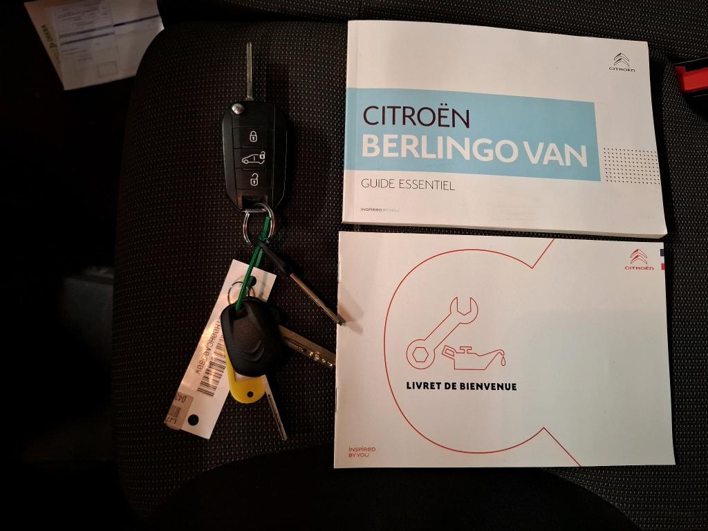 Citroen BERLINGO VAN M 650 BLUEHDI 100 S&S BVM5 CLUB 2020