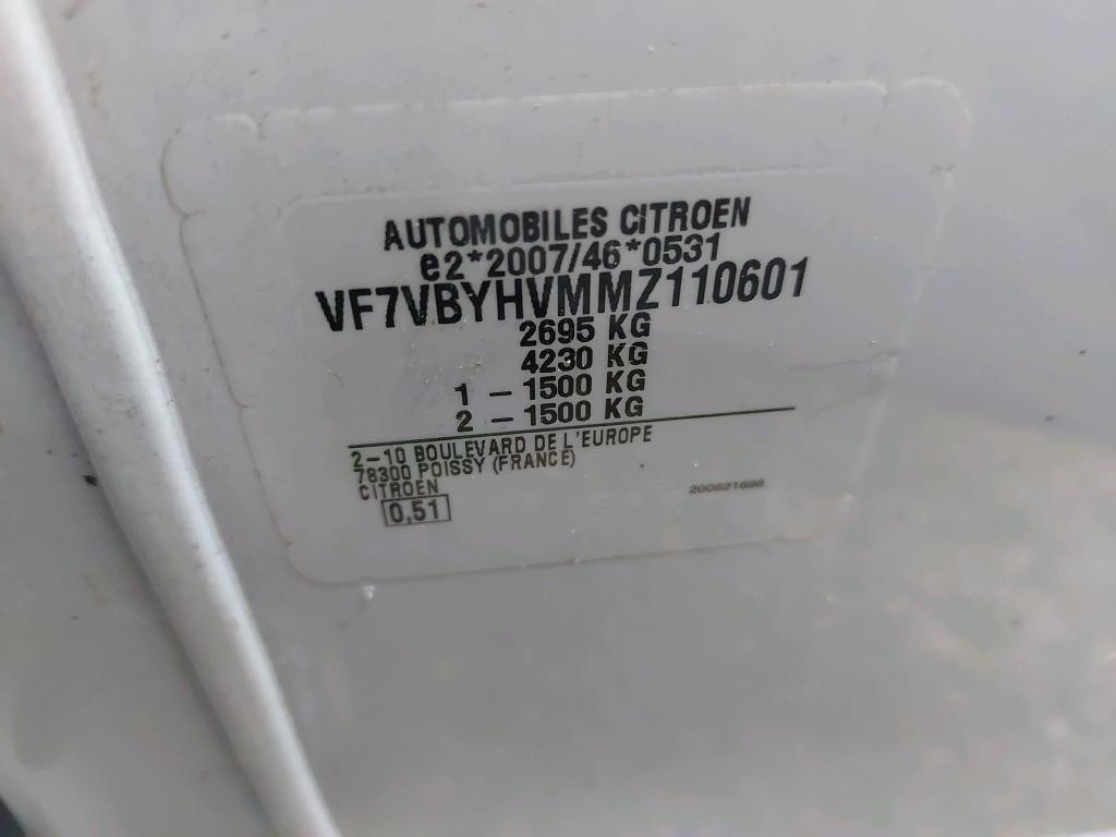 Citroen JUMPY FGN M BLUEHDI 120 S&S BVM6 DRIVER 300 NM 2021
