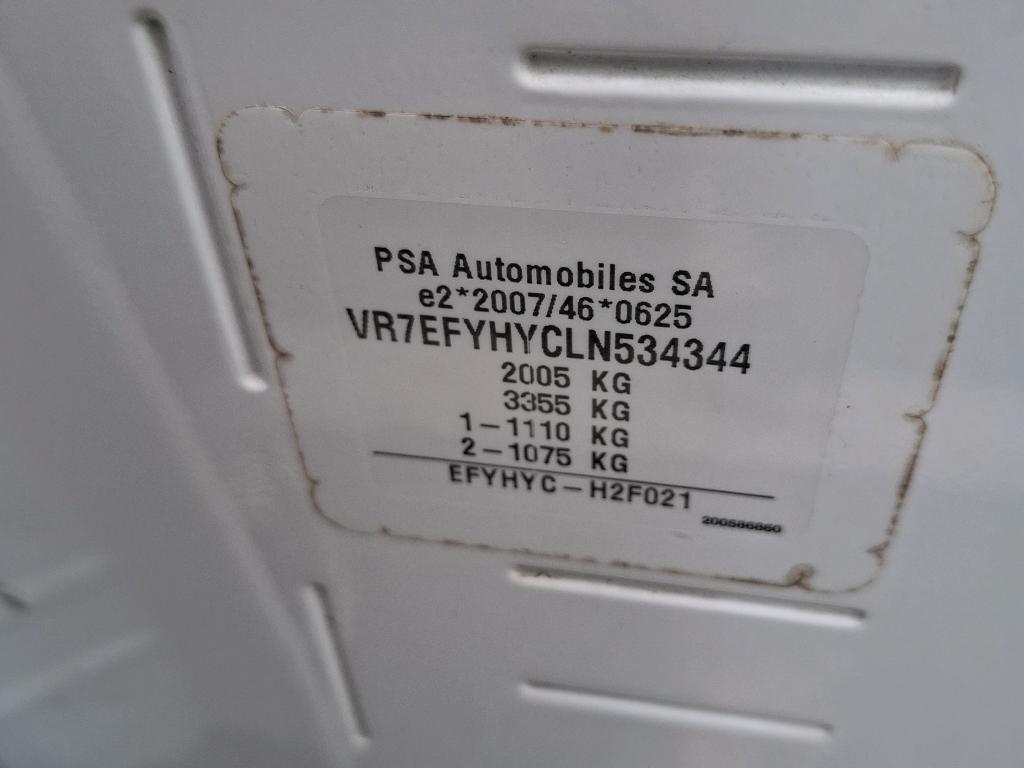 Citroen BERLINGO VAN M 650 BLUEHDI 100 S&S BVM5 DRIVER 2020