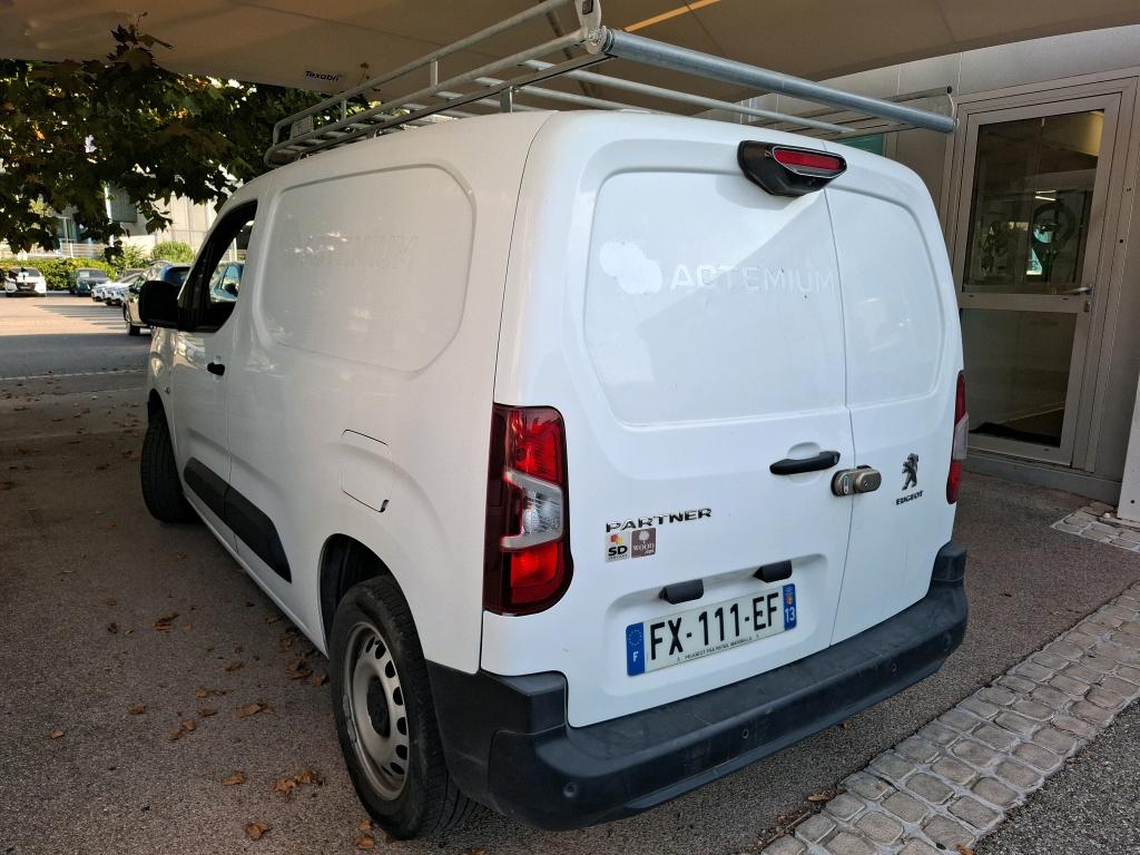 Peugeot PARTNER FOURGON STANDARD 650 KG BLUEHDI 130 S&S BVM6 ASPHALT 2021
