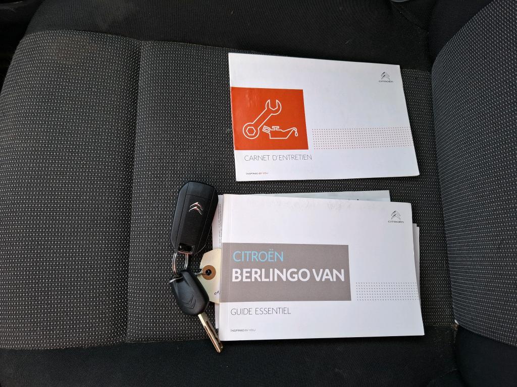 Citroen BERLINGO VAN M 650 BLUEHDI 100 S&S CLUB 2019