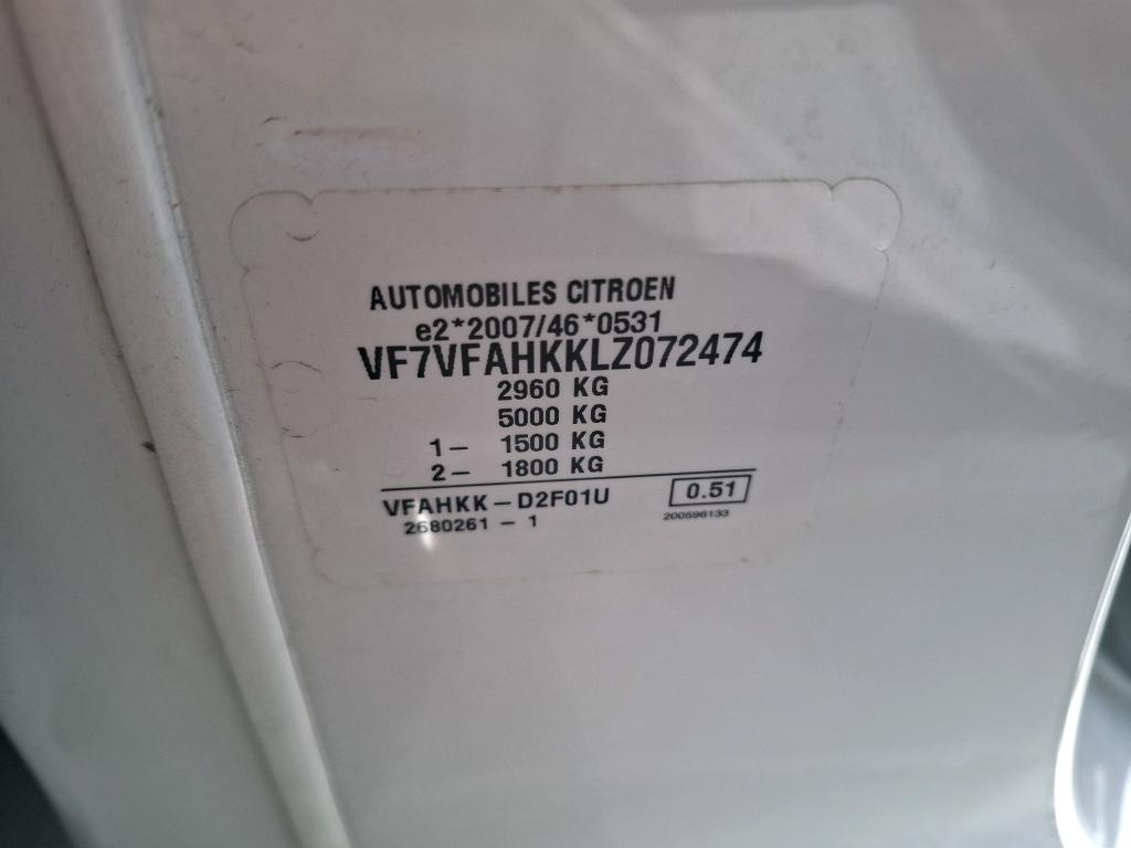 Citroen JUMPY CAB APPROFONDIE XL BLUEHDI 120 BVM6 CLUB 340 NM 2020
