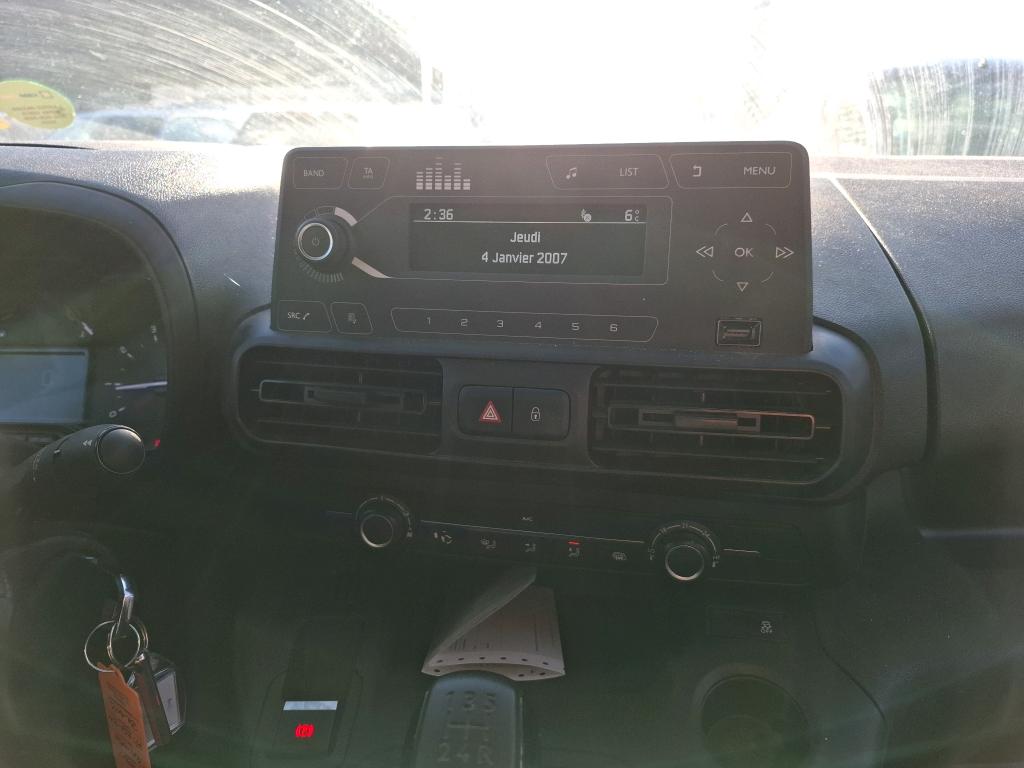 Citroen BERLINGO VAN M 650 BLUEHDI 100 S&S BVM5 CLUB 2020