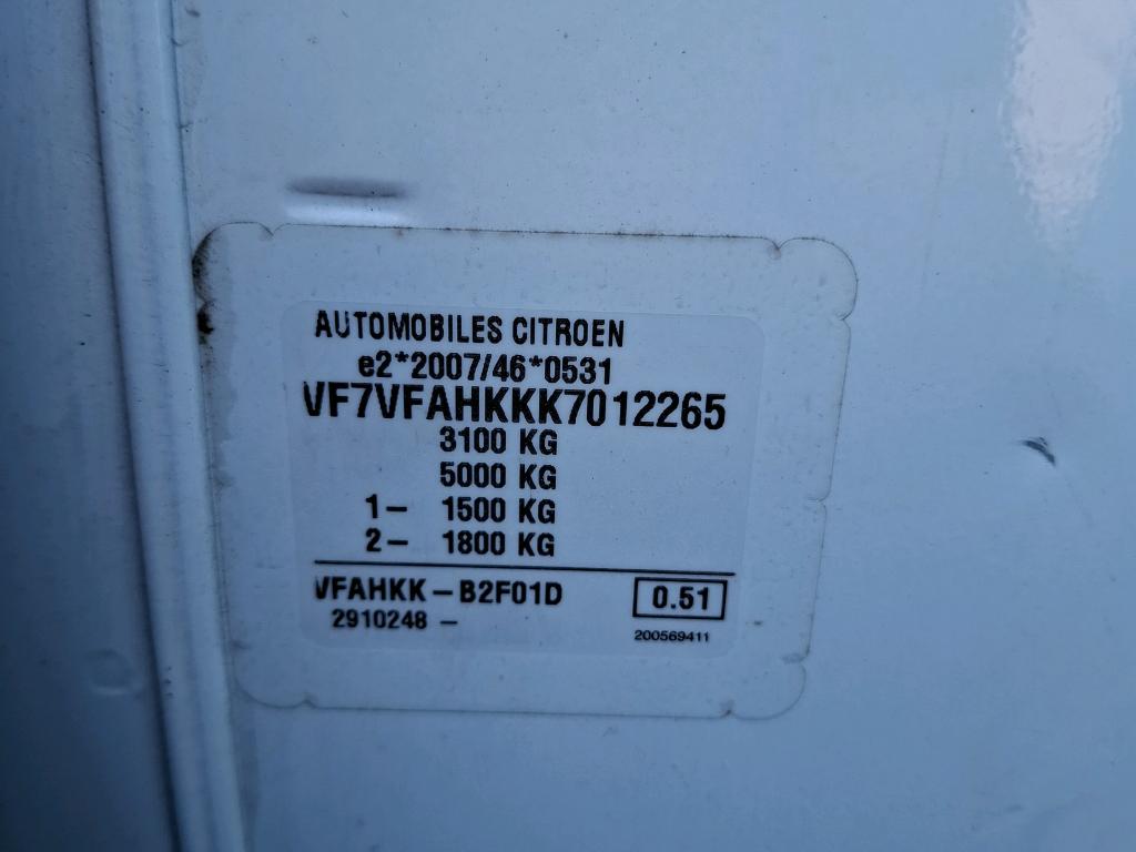 Citroen JUMPY FGN M BLUEHDI 120 S&S BVM6 DRIVER 340 NM 2020