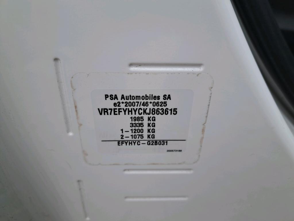 Citroen BERLINGO VAN M 650 BLUEHDI 100 S&S BVM5 CLUB 2020