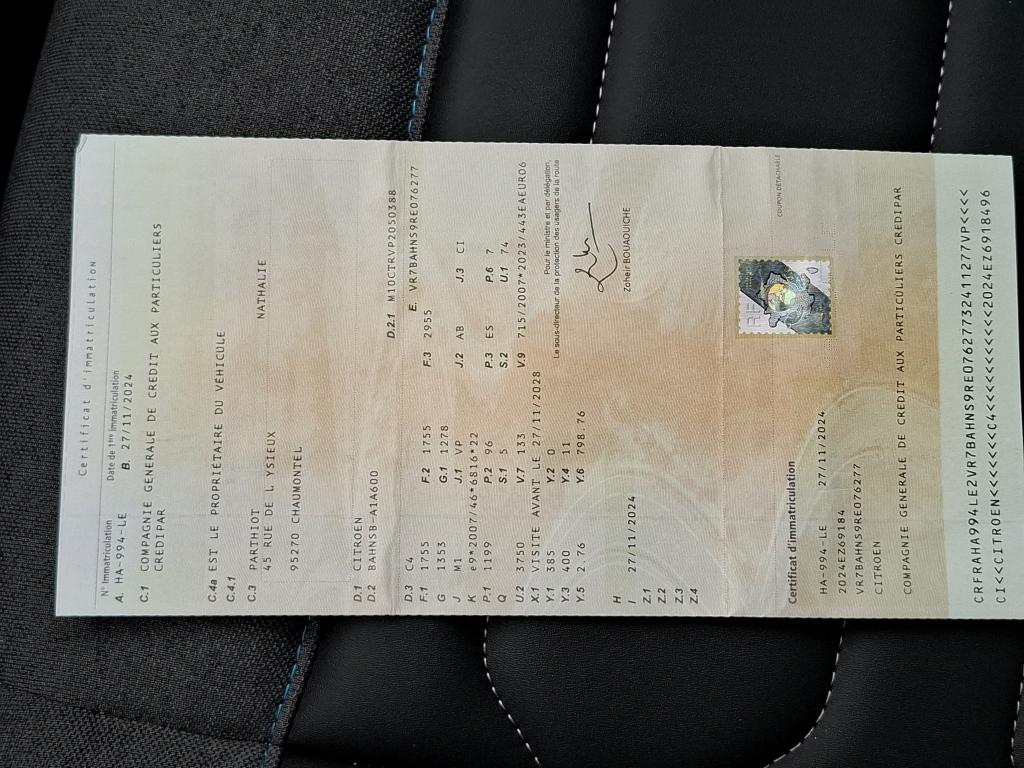 Citroen C4 PureTech 130 EAT8 Max 2024