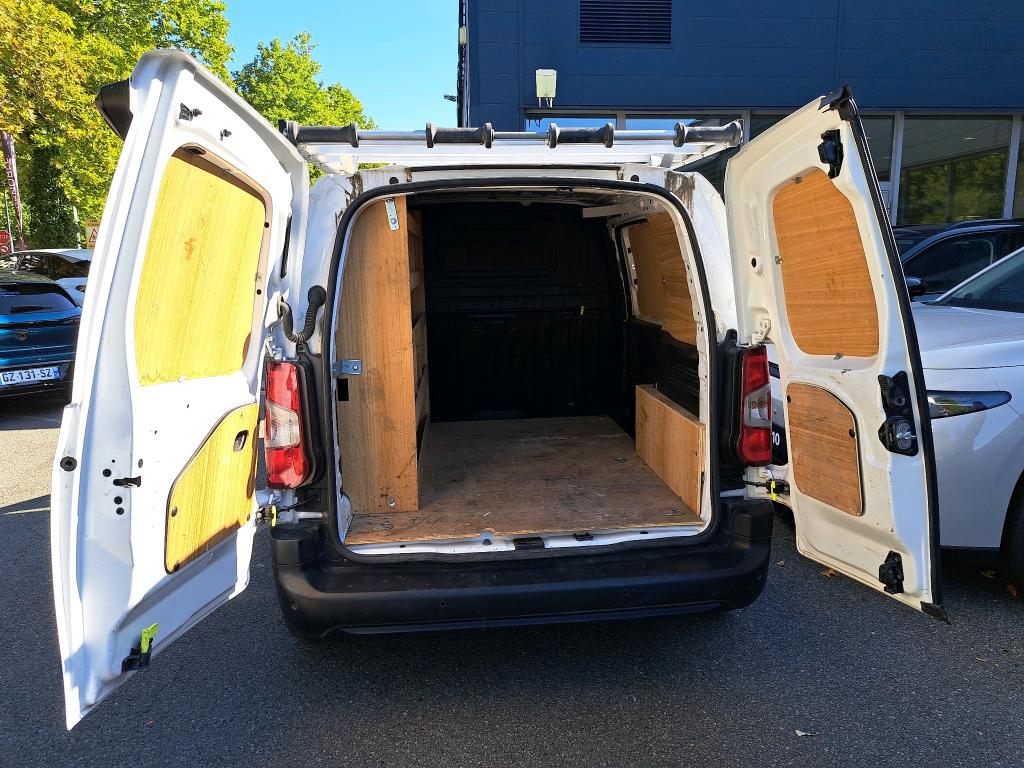 Peugeot PARTNER FOURGON STANDARD 650 KG BLUEHDI 100 S&S BVM5 ASPHALT 2021