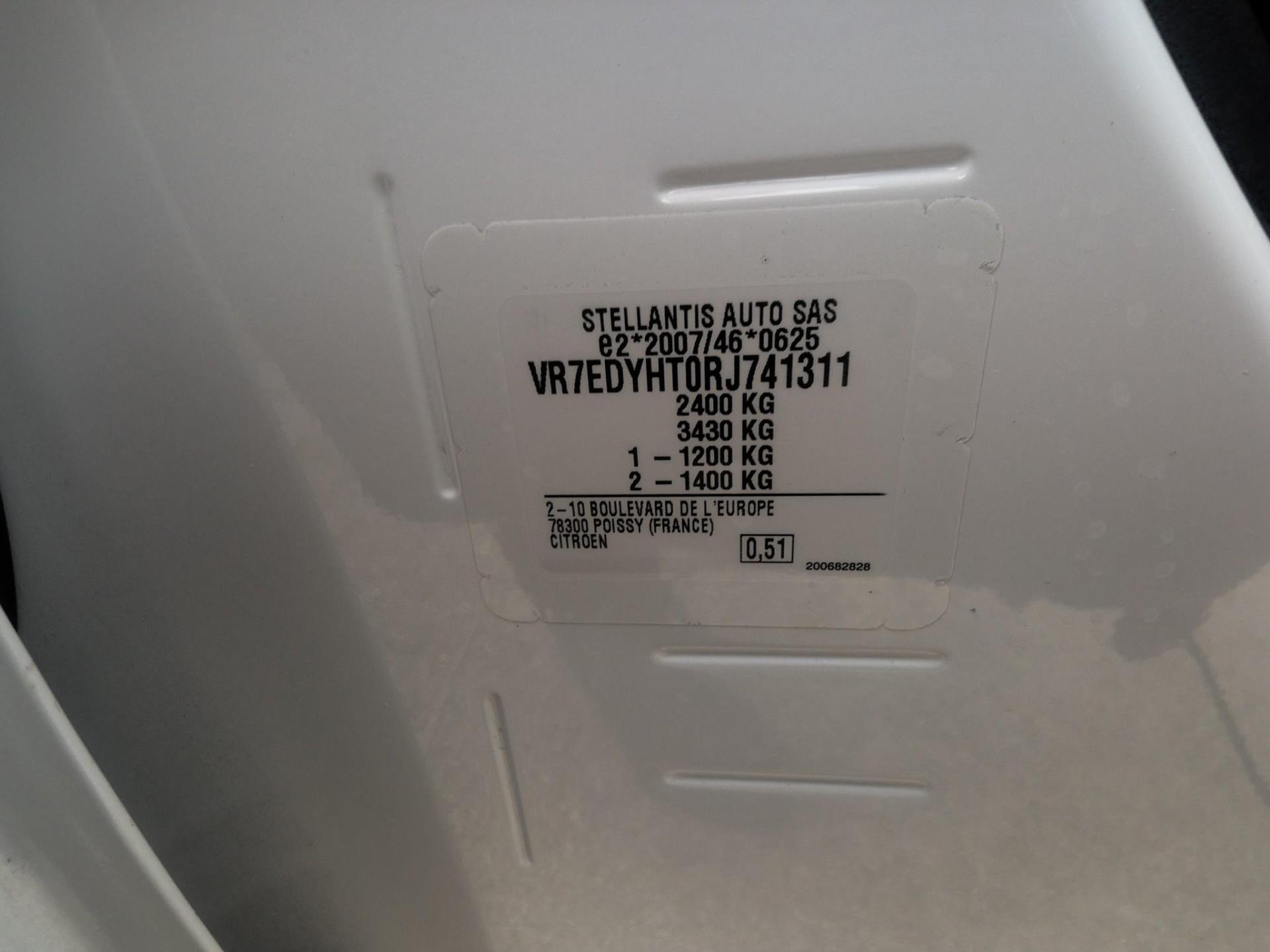 Citroen BERLINGO VAN TAILLE XL 950KG BLUEHDI 100 S&S BVM6 2024