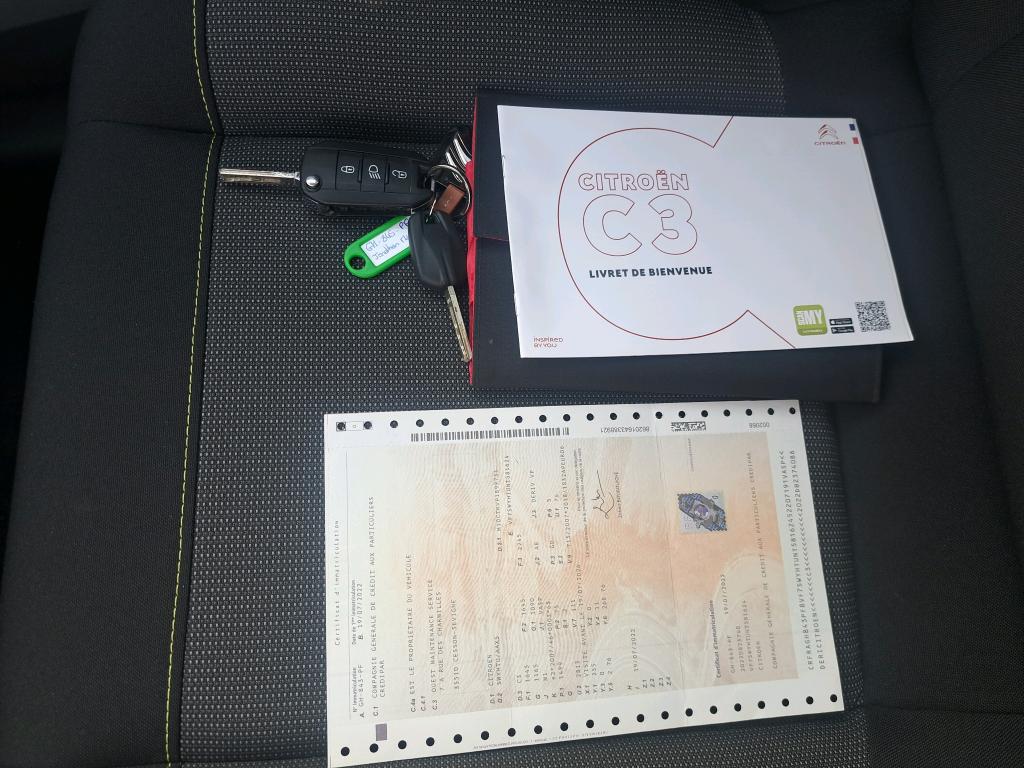 Citroen C3 SOCIETE BLUEHDI 100 S&S BVM6 FEEL NAV 2022