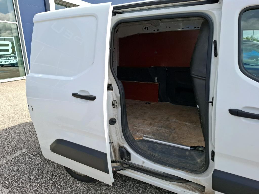 Peugeot PARTNER FOURGON STANDARD 650 KG BLUEHDI 100 BVM5 PREMIUM 2019