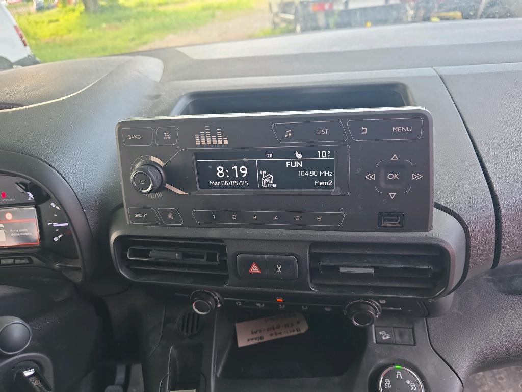 Citroen BERLINGO VAN M 650 BLUEHDI 100 S&S CLUB 2019