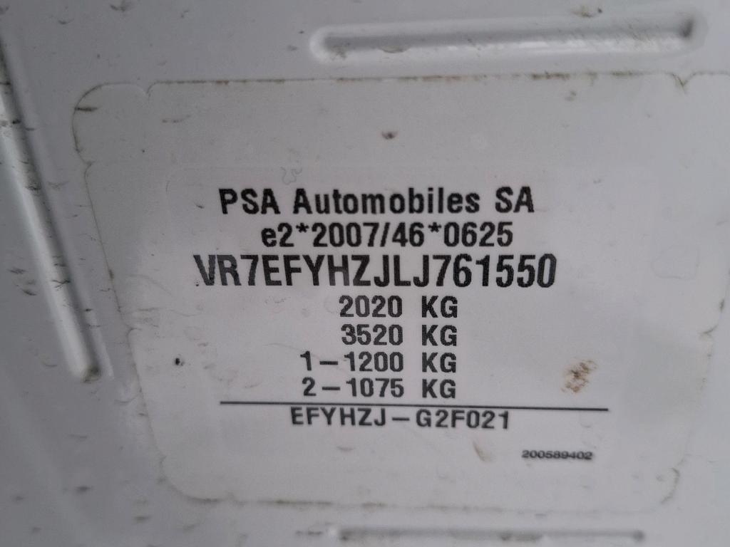 Citroen BERLINGO VAN M 650 BLUEHDI 130 S&S BVM6 DRIVER 2020