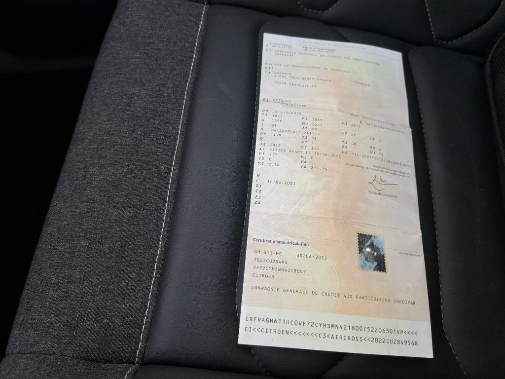 Citroen C3 Aircross BlueHDi 110 S&S BVM6 Shine Pack 2022