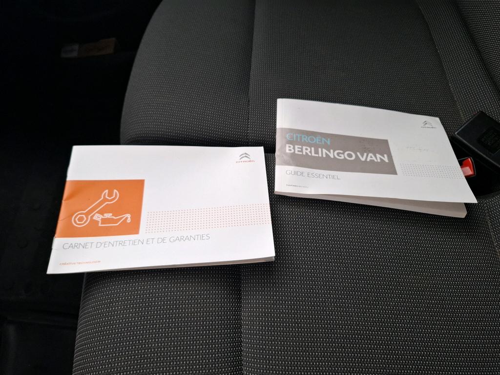 Citroen BERLINGO VAN M 650 BLUEHDI 100 S&S CLUB 2019