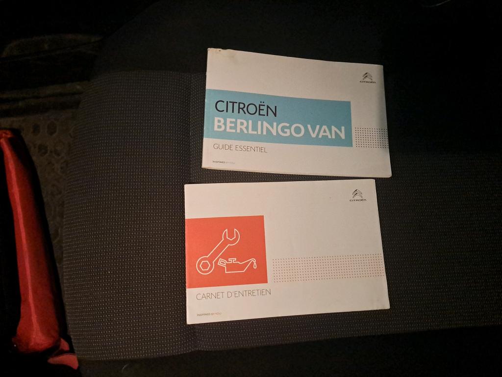 Citroen BERLINGO VAN M 650 BLUEHDI 100 S&S BVM5 CLUB 2019