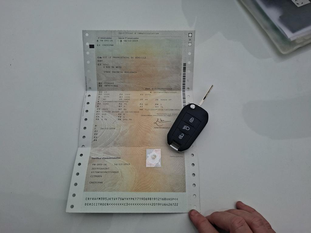 Citroen C3 SOCIETE BLUEHDI 100 S&S BVM FEEL NAV 2019