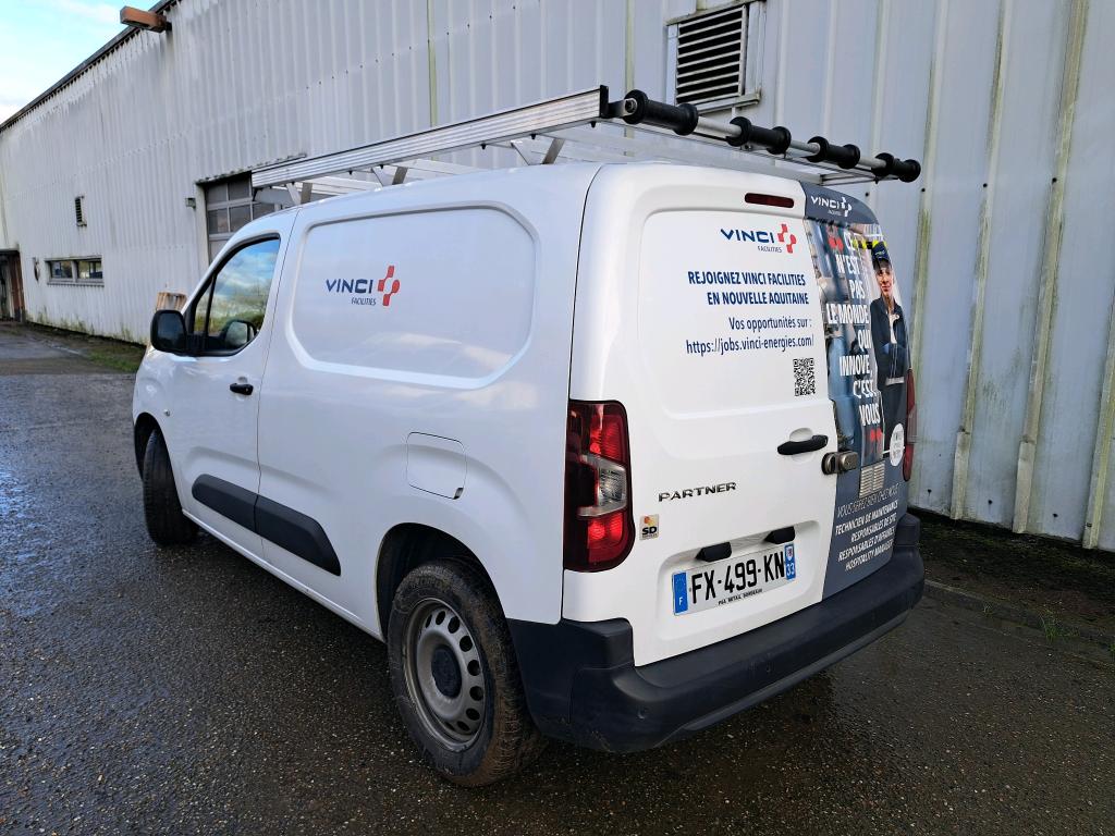 Peugeot PARTNER FOURGON STANDARD 1000 KG BLUEHDI 130 S&S BVM6 PREMIUM 2021