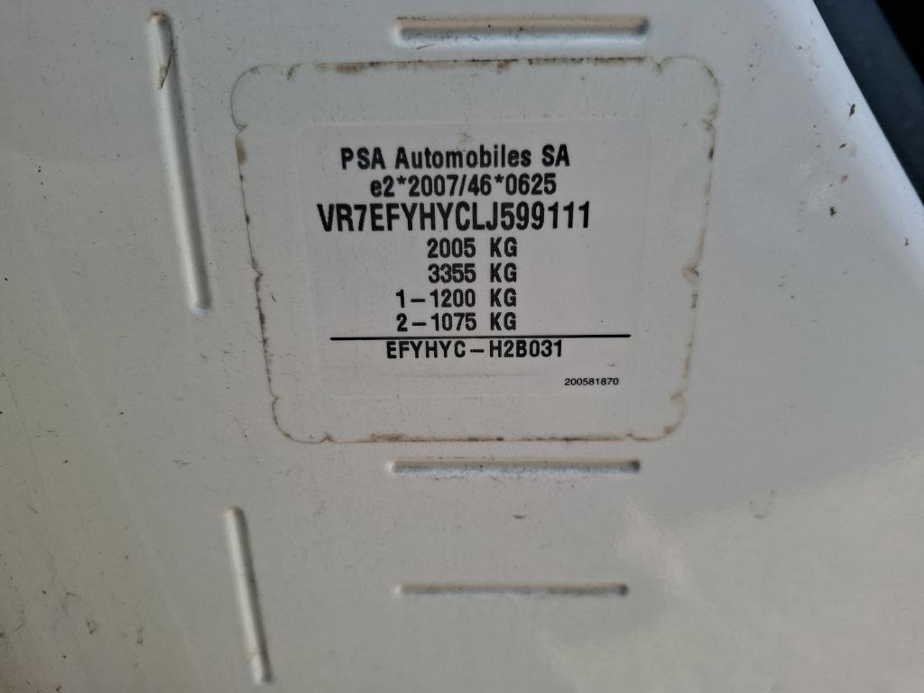 Citroen BERLINGO VAN M 650 BLUEHDI 100 S&S BVM5 CLUB 2020
