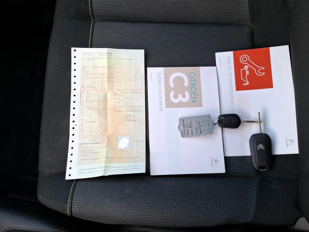 Citroen C3 SOCIETE BLUEHDI 100 S&S BVM FEEL BUSINESS R 2020