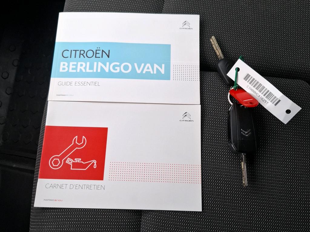 Citroen BERLINGO VAN M 650 BLUEHDI 100 S&S BVM5 CLUB 2020