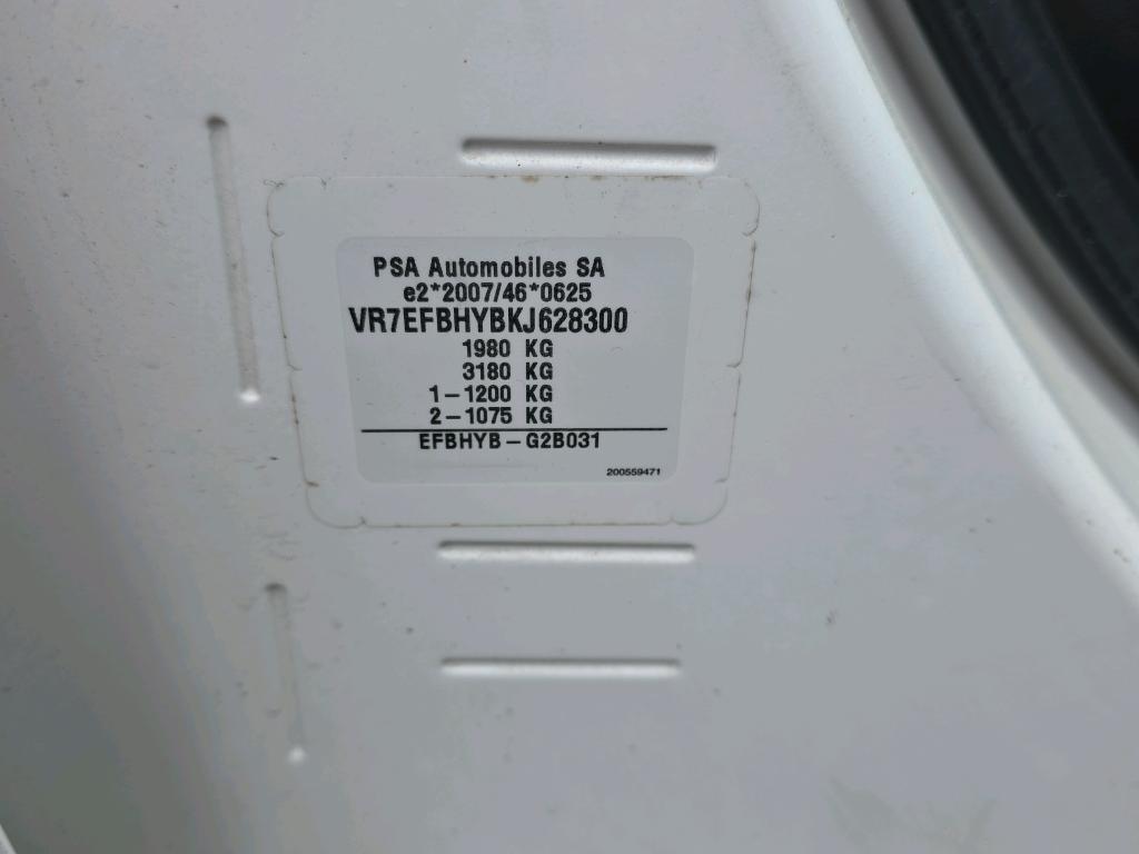 Citroen BERLINGO VAN M 650 BLUEHDI 100 S&S CLUB 2019